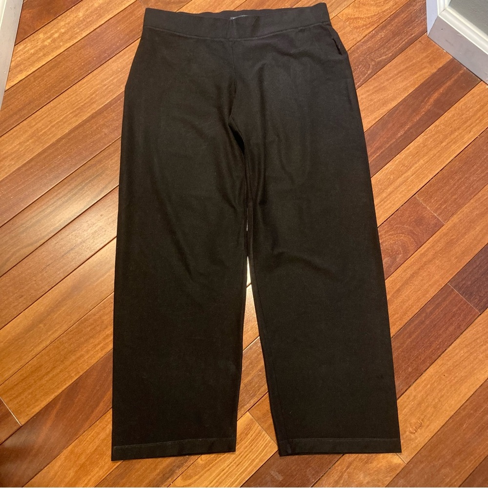 Eileen Fisher Petite Black Pants Size PM
